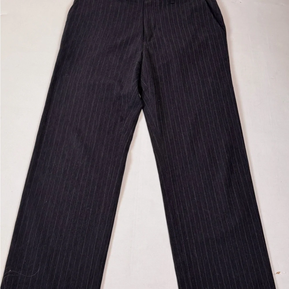 Banana Republic Men’s Gray Dress Pants with Pinstripe Texture 32x30